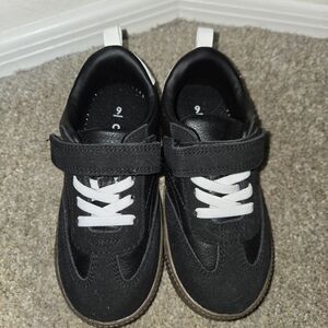 Carter's Black Sneakers with White Laces